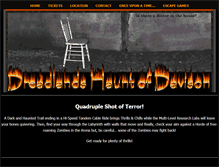 Tablet Screenshot of dreadlandshaunt.com